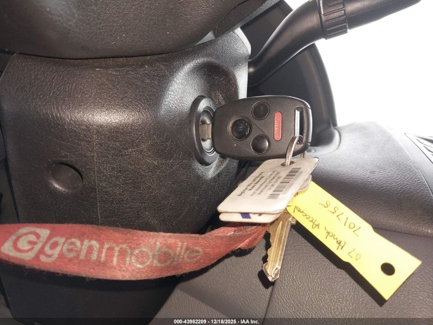 2007 Honda Accord 2.4 Lx VIN: 3HGCM56467G701755 Lot: 43982209