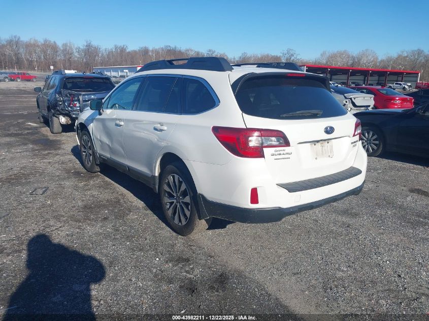 2015 Subaru Outback 2.5I Limited VIN: 4S4BSANC0F3219068 Lot: 43982211