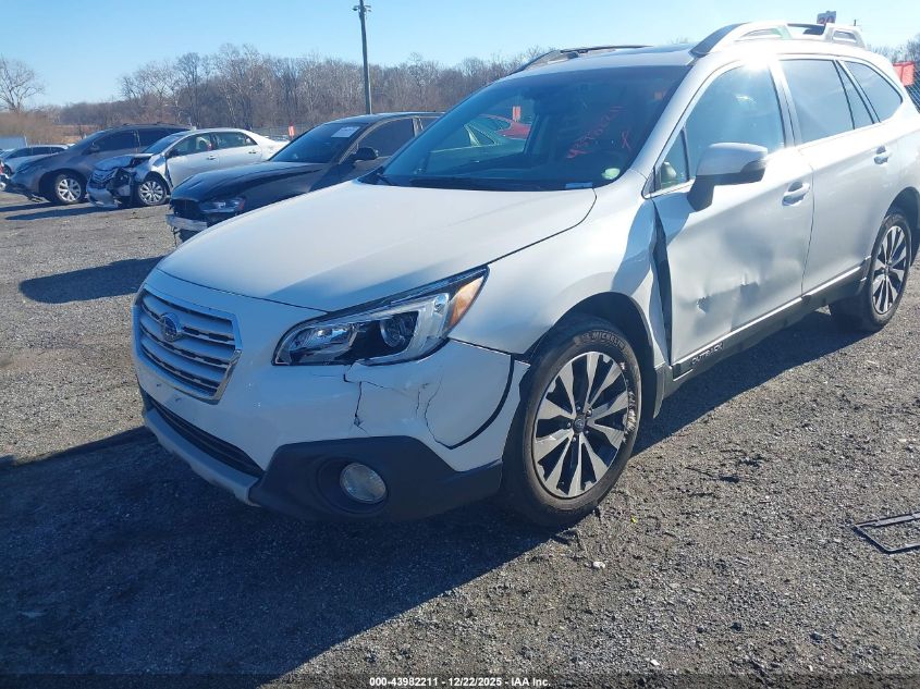 2015 Subaru Outback 2.5I Limited VIN: 4S4BSANC0F3219068 Lot: 43982211