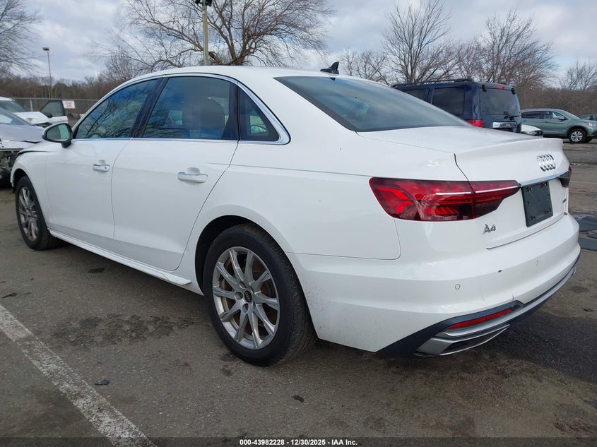 2023 Audi A4 Premium 40 Tfsi Quattro S Tronic