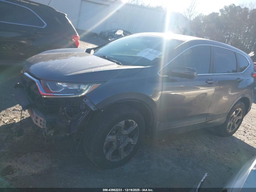 2019 Honda Cr-V Ex VIN: JHLRW2H54KX013896 Lot: 43982233