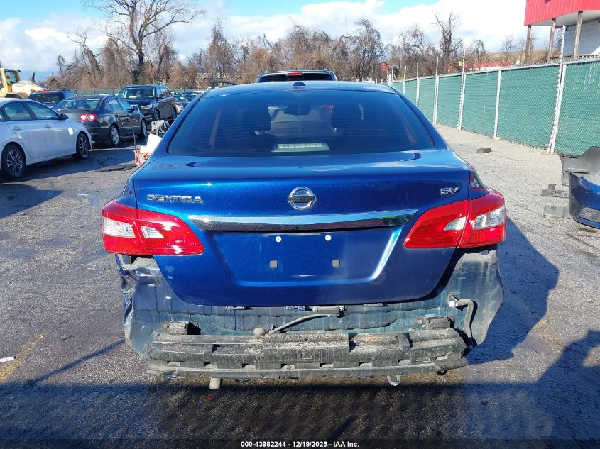 2016 Nissan Sentra Sv VIN: 3N1AB7AP7GY265388 Lot: 43982244