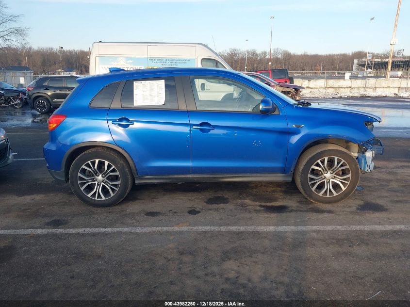 2018 Mitsubishi Outlander Sport 2.0 Es/2.0 Le VIN: JA4AR3AU4JU025579 Lot: 43982250