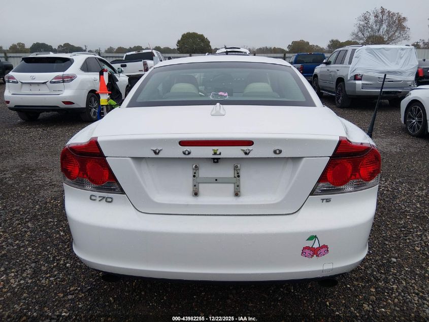 2010 Volvo C70 T5 VIN: YV1672MC1AJ091954 Lot: 43982255
