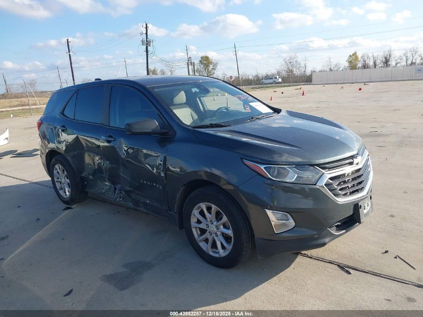 2020 Chevrolet Equinox Fwd Ls VIN: 3GNAXHEV5LS673227 Lot: 43982257
