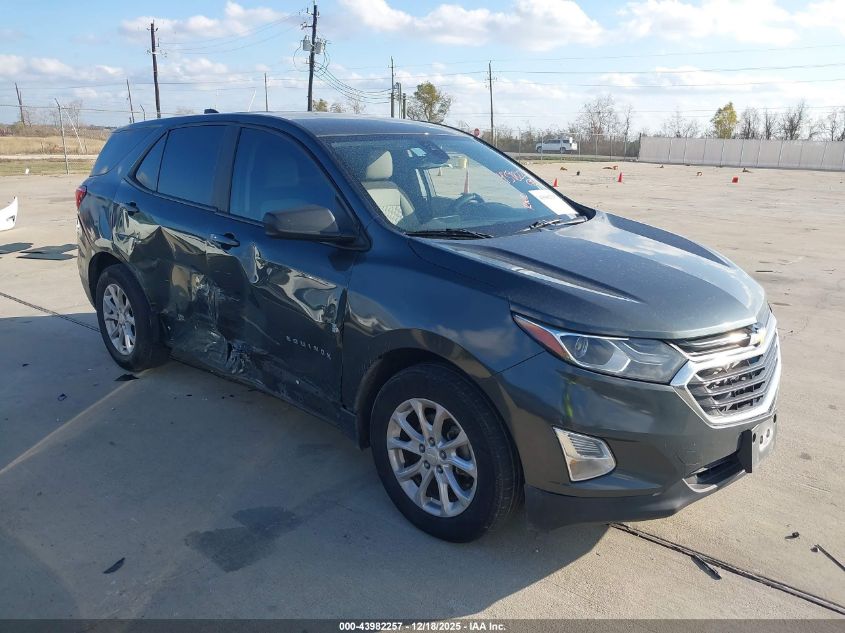 2020 Chevrolet Equinox Fwd Ls VIN: 3GNAXHEV5LS673227 Lot: 43982257
