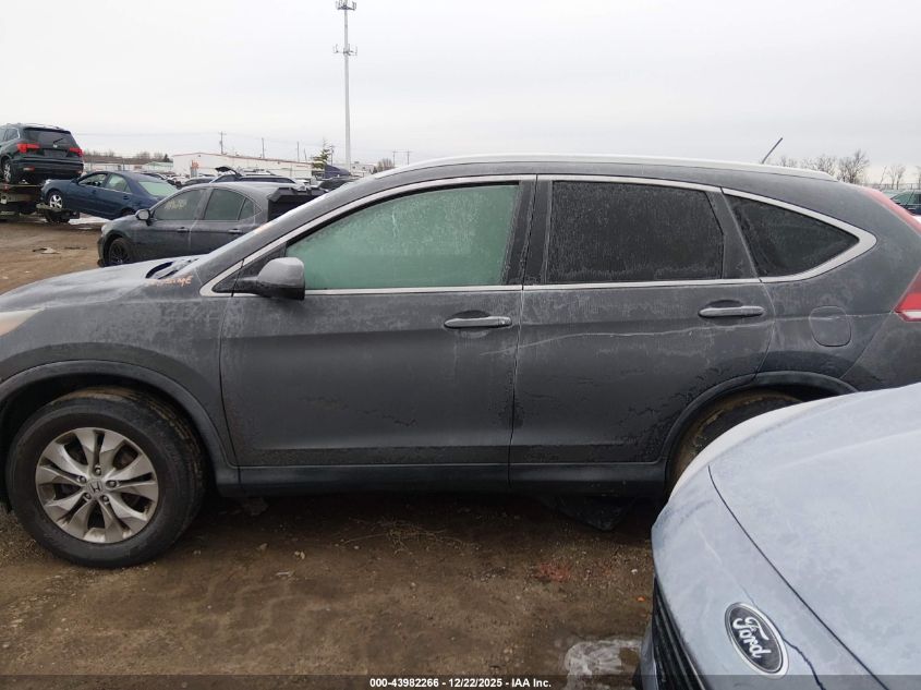 2013 Honda Cr-V Ex-L VIN: 2HKRM4H75DH621537 Lot: 43982266