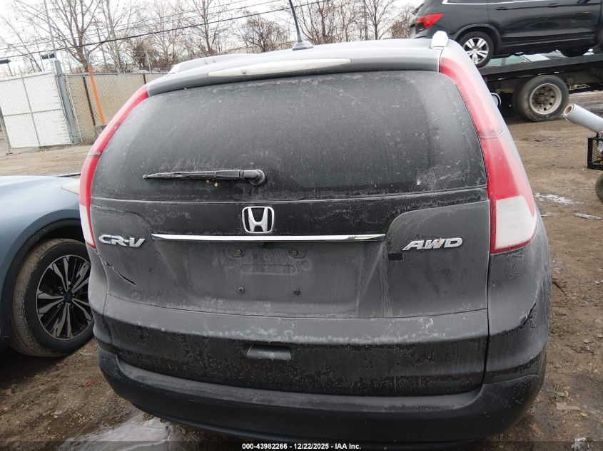 2013 Honda Cr-V Ex-L VIN: 2HKRM4H75DH621537 Lot: 43982266