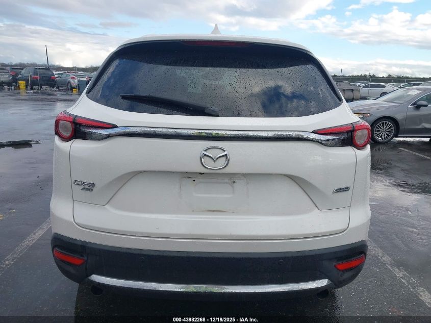 2018 Mazda Cx-9 Grand Touring VIN: JM3TCBDY6J0209610 Lot: 43982268