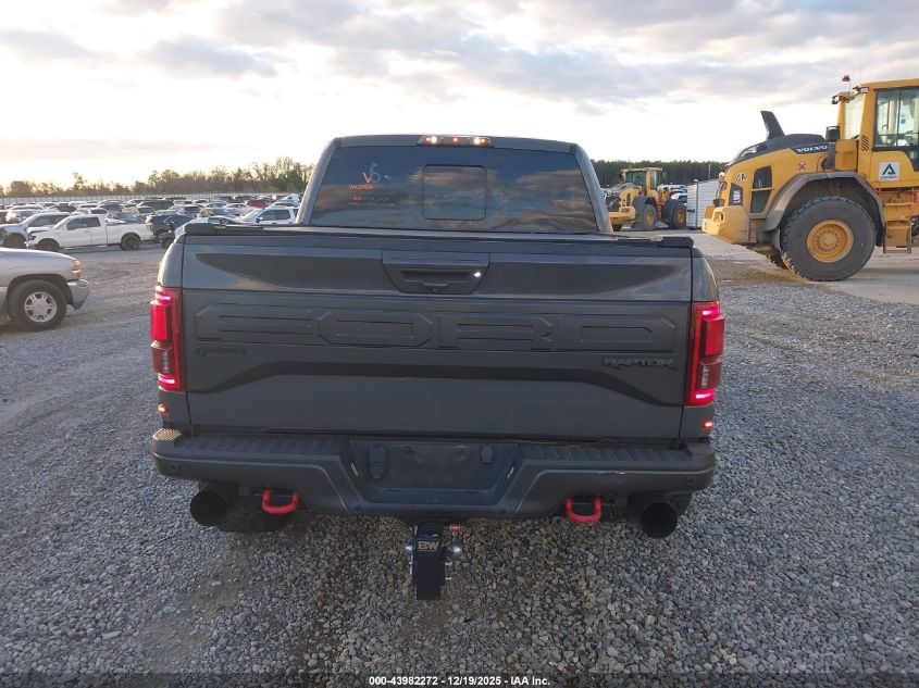 2018 Ford F-150 Raptor VIN: 1FTFW1RG1JFD93908 Lot: 43982272