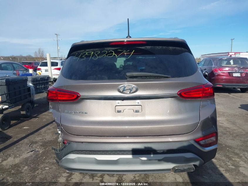 2020 Hyundai Santa Fe Se VIN: 5NMS23AD8LH152408 Lot: 43982274