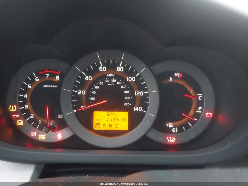 2012 Toyota Rav4 VIN: 2T3BF4DV8CW182972 Lot: 43982277