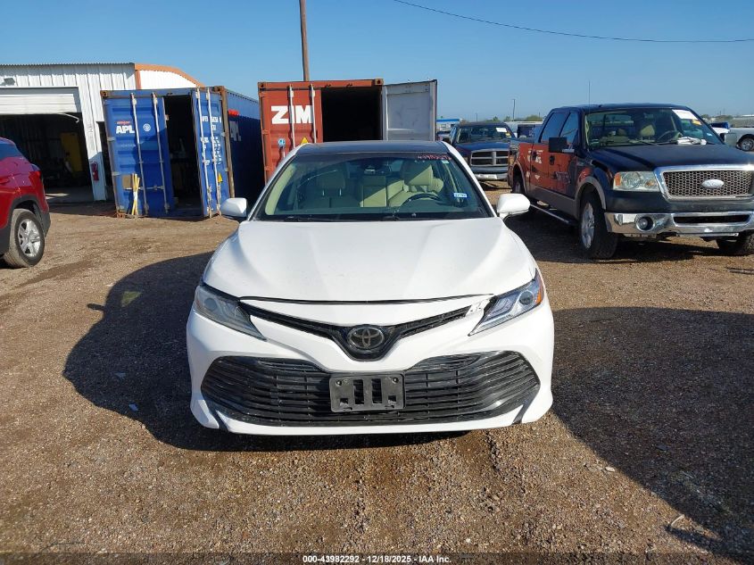 2018 Toyota Camry Xle VIN: 4T1B11HK0JU054518 Lot: 43982292