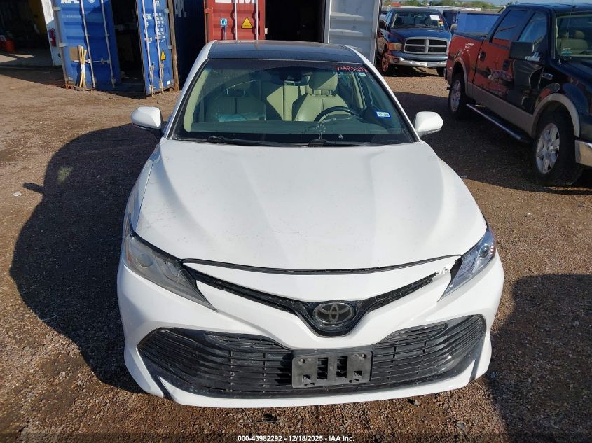 2018 Toyota Camry Xle VIN: 4T1B11HK0JU054518 Lot: 43982292