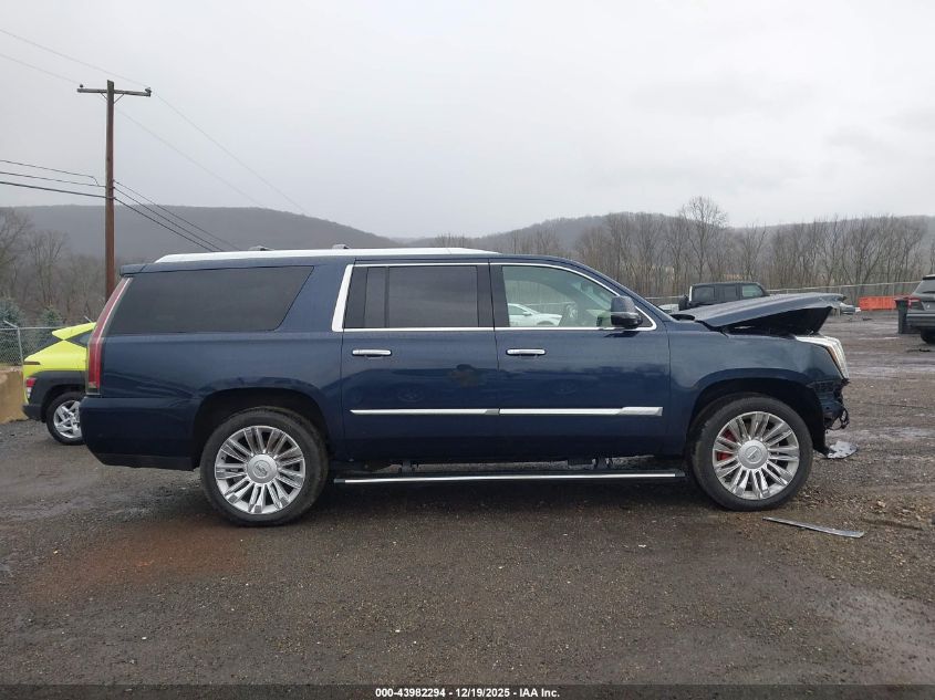 2018 Cadillac Escalade Esv Platinum VIN: 1GYS4KKJXJR275297 Lot: 43982294