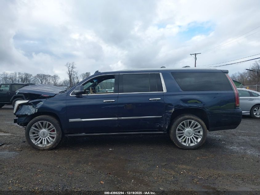 2018 Cadillac Escalade Esv Platinum VIN: 1GYS4KKJXJR275297 Lot: 43982294