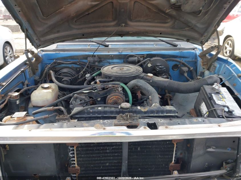 1991 Dodge D-Series D150 VIN: 1B7GE16Y0MS238220 Lot: 43982303