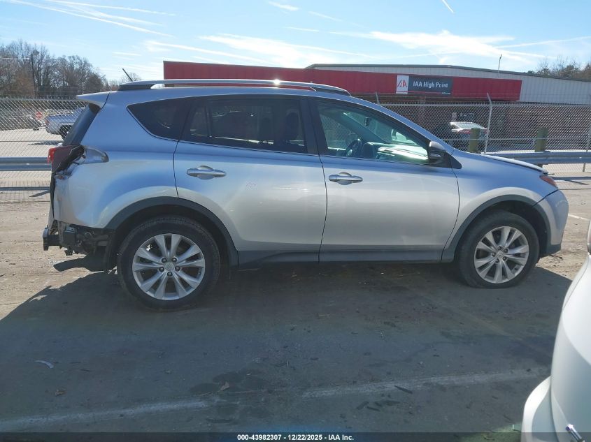 2015 Toyota Rav4 Limited VIN: 2T3DFREV8FW334015 Lot: 43982307