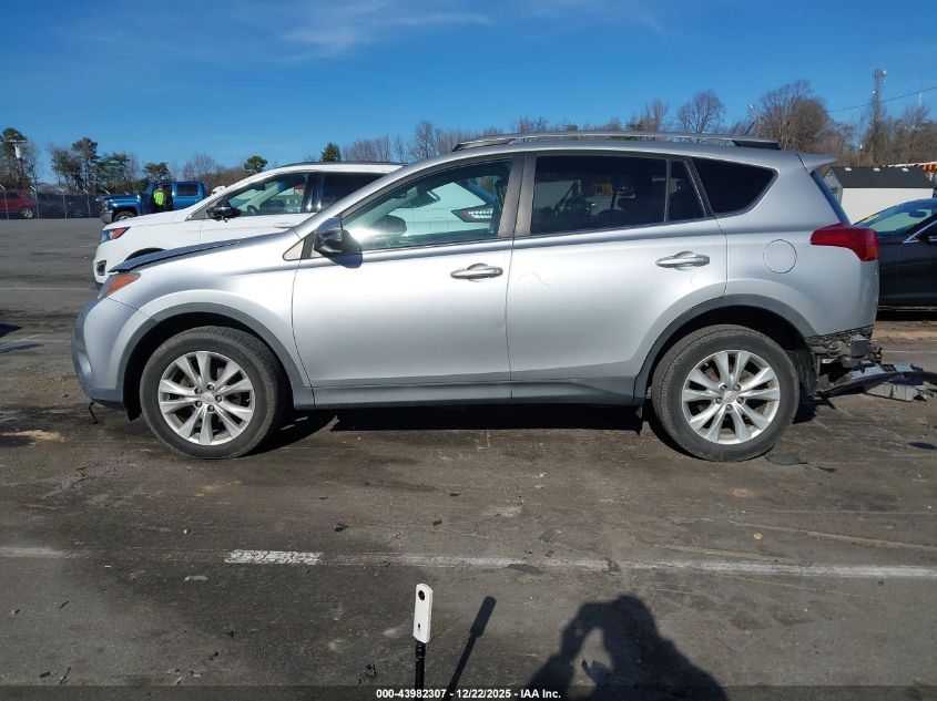 2015 Toyota Rav4 Limited VIN: 2T3DFREV8FW334015 Lot: 43982307