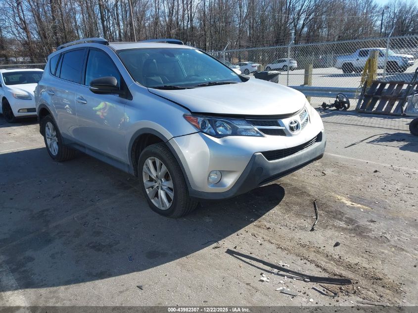 2015 Toyota Rav4 Limited VIN: 2T3DFREV8FW334015 Lot: 43982307