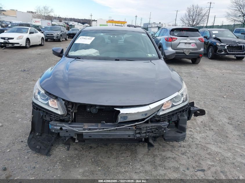 2017 Honda Accord Lx VIN: 1HGCR2F36HA009860 Lot: 43982309