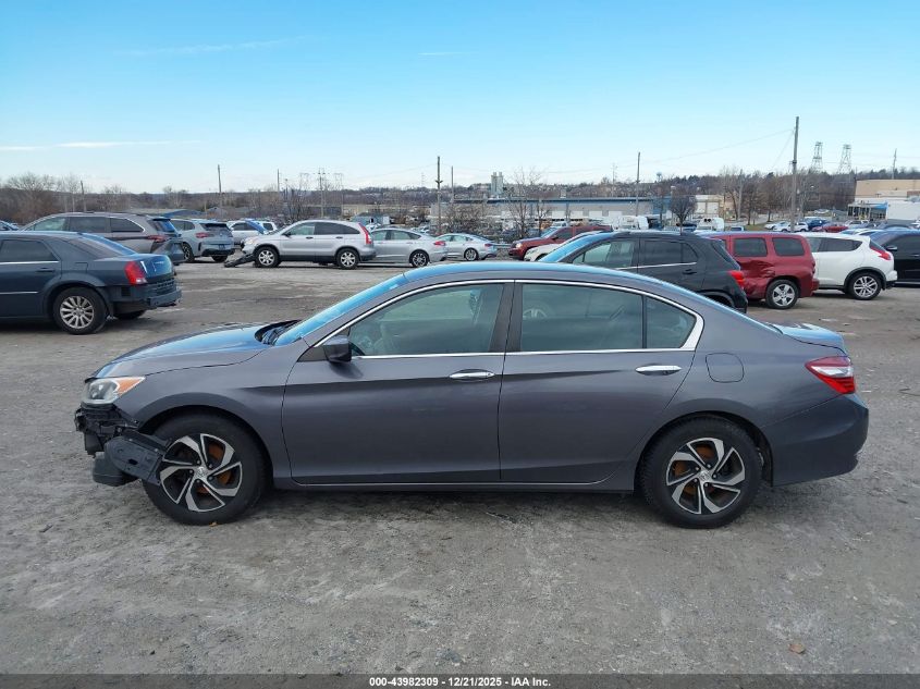 2017 Honda Accord Lx VIN: 1HGCR2F36HA009860 Lot: 43982309