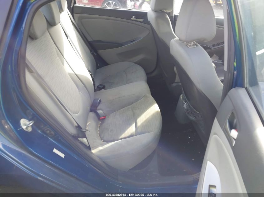 2015 Hyundai Accent Gls VIN: KMHCT4AE6FU881886 Lot: 43982314