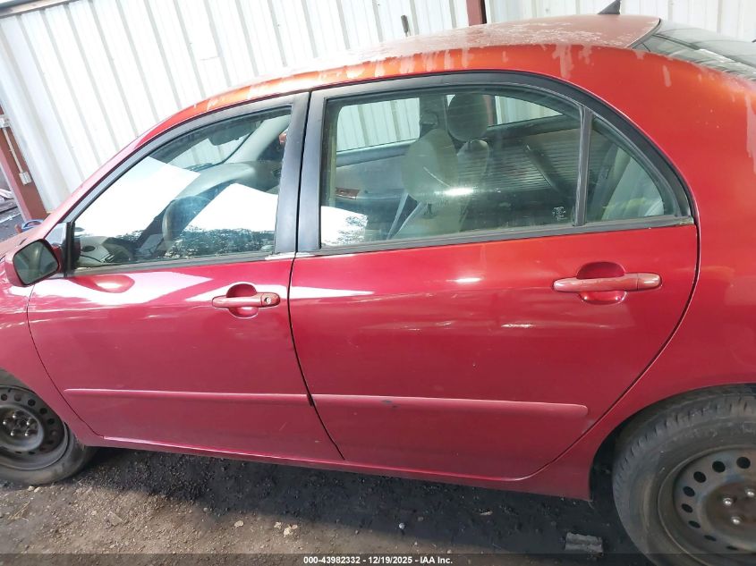 2006 Toyota Corolla Le VIN: JTDBR32EX60089724 Lot: 43982332