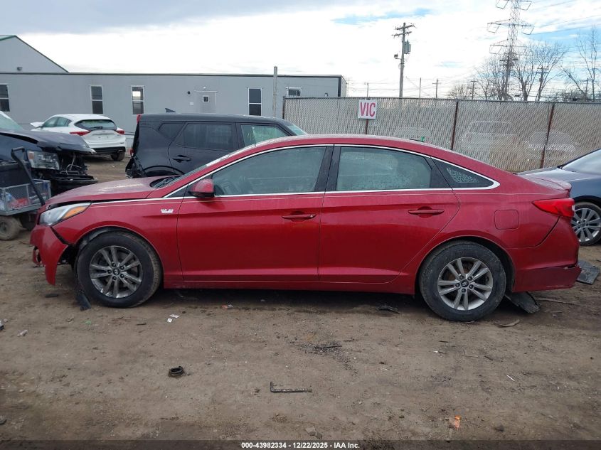 2016 Hyundai Sonata Se VIN: 5NPE24AF7GH389761 Lot: 43982334