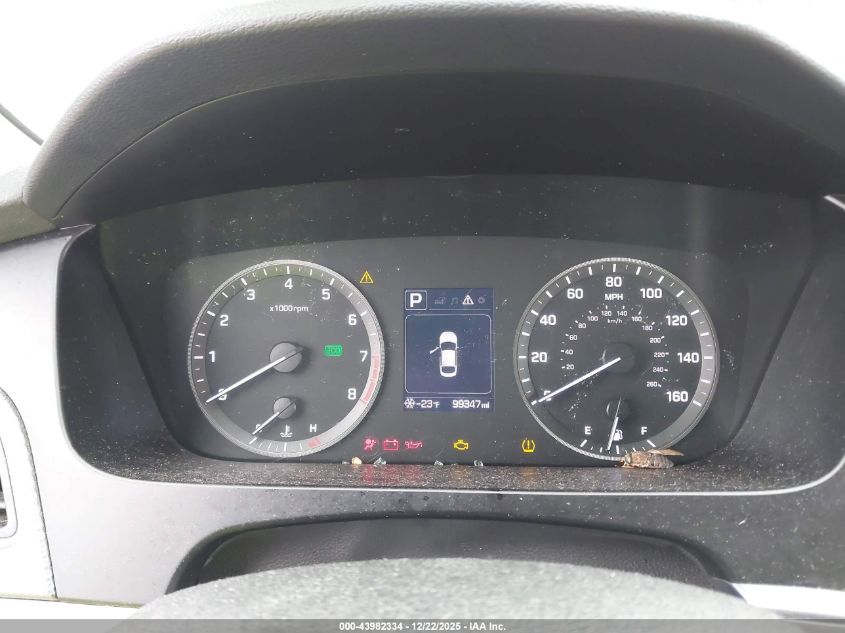 2016 Hyundai Sonata Se VIN: 5NPE24AF7GH389761 Lot: 43982334