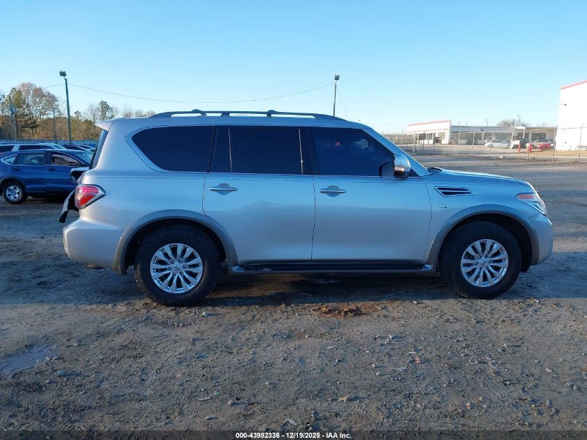 2017 Nissan Armada Sv VIN: JN8AY2ND9H9011398 Lot: 43982336