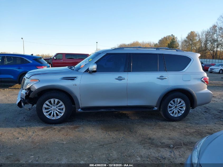 2017 Nissan Armada Sv VIN: JN8AY2ND9H9011398 Lot: 43982336