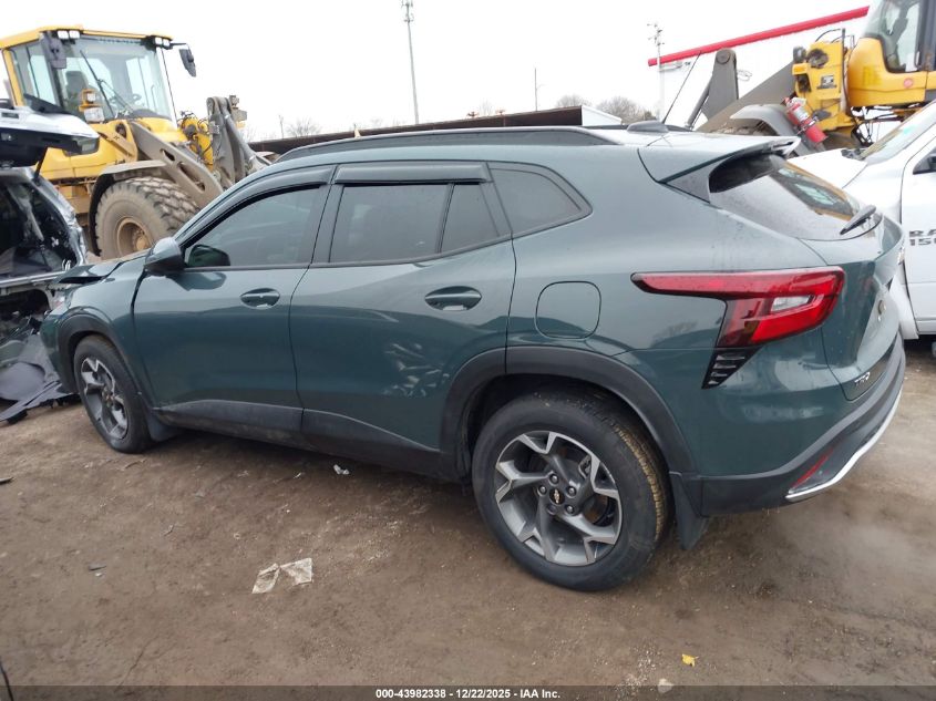 2025 Chevrolet Trax Fwd Lt VIN: KL77LHEP9SC110120 Lot: 43982338