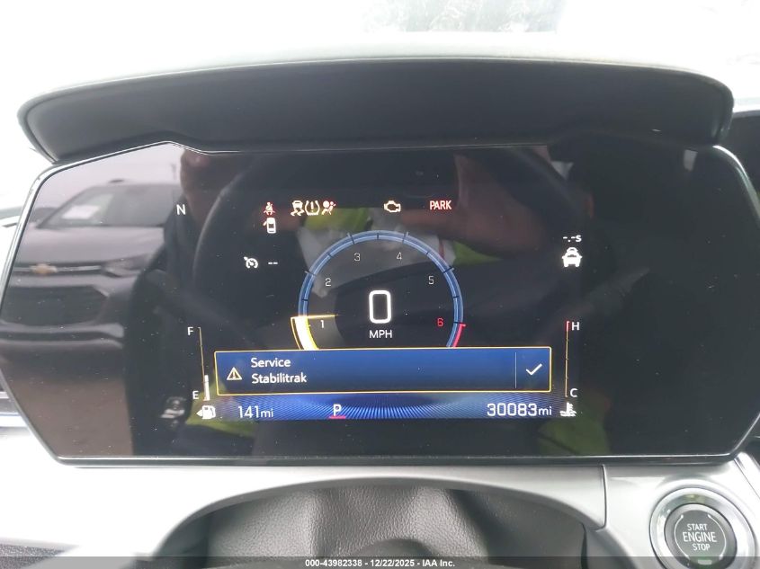 2025 Chevrolet Trax Fwd Lt VIN: KL77LHEP9SC110120 Lot: 43982338