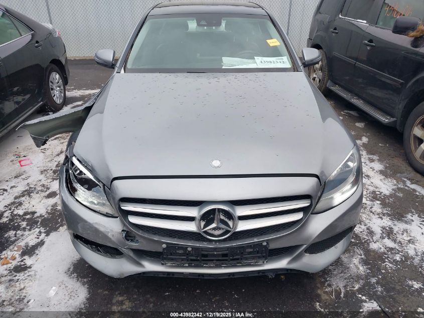 2016 Mercedes-Benz C 300 4Matic VIN: WDDWF4KB9GR140073 Lot: 43982342