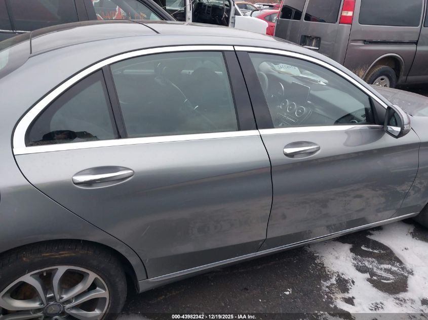 2016 Mercedes-Benz C 300 4Matic VIN: WDDWF4KB9GR140073 Lot: 43982342