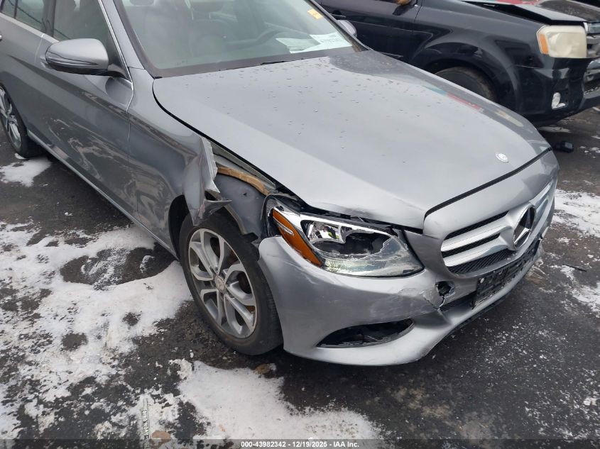 2016 Mercedes-Benz C 300 4Matic VIN: WDDWF4KB9GR140073 Lot: 43982342