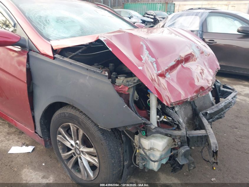 2014 Hyundai Sonata Gls VIN: 5NPEB4ACXEH933723 Lot: 43982354