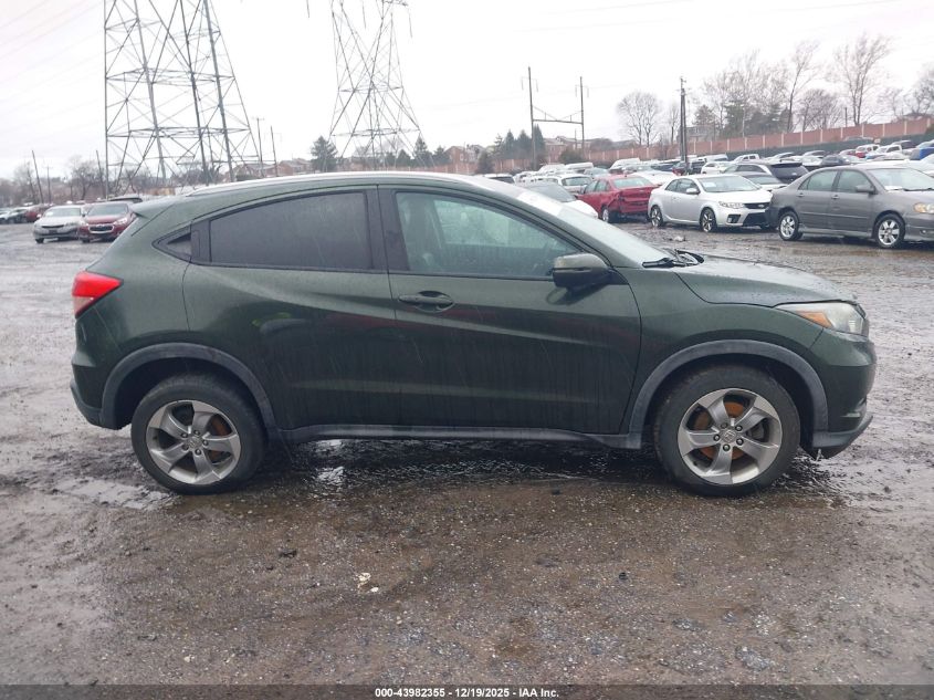 2017 Honda Hr-V Ex-L VIN: 3CZRU6H75HM700356 Lot: 43982355