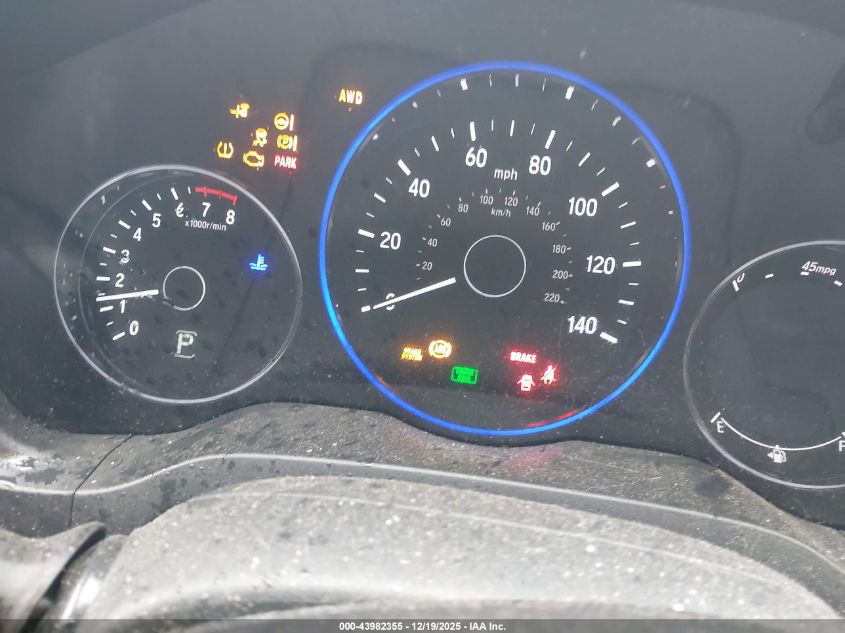 2017 Honda Hr-V Ex-L VIN: 3CZRU6H75HM700356 Lot: 43982355