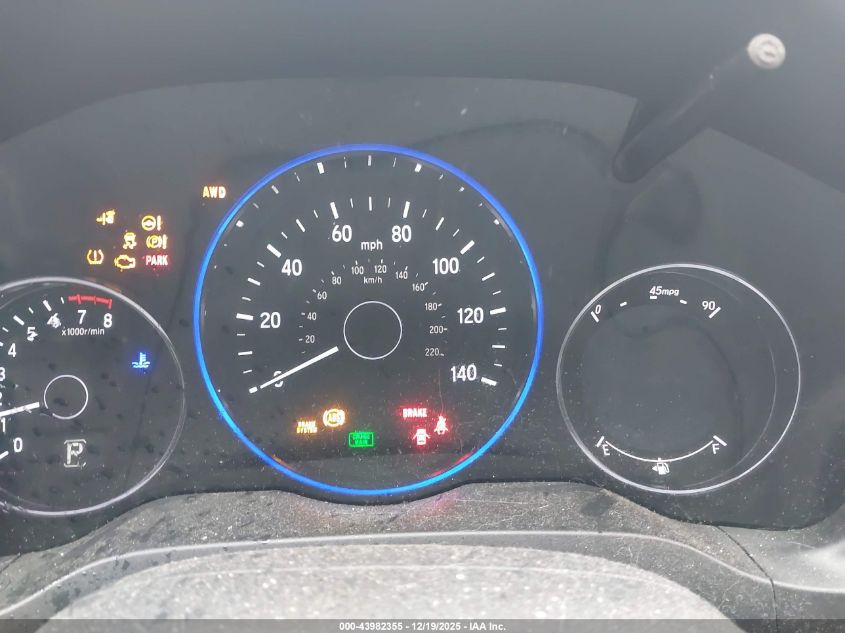 2017 Honda Hr-V Ex-L VIN: 3CZRU6H75HM700356 Lot: 43982355