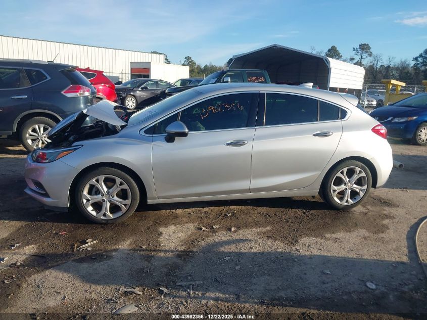 2017 Chevrolet Cruze Premier Auto VIN: 3G1BF6SM2HS538755 Lot: 43982356