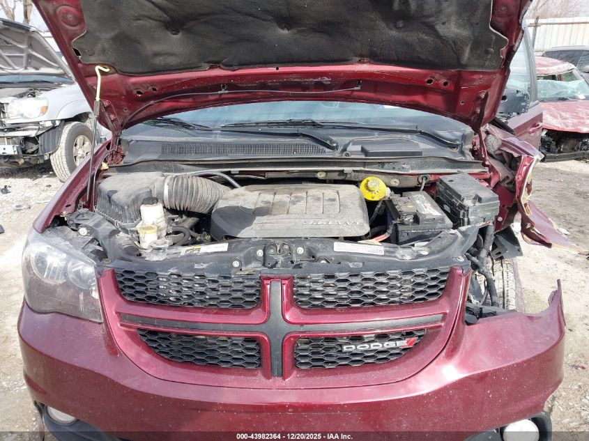 2018 Dodge Grand Caravan Gt VIN: 2C4RDGEGXJR336790 Lot: 43982364