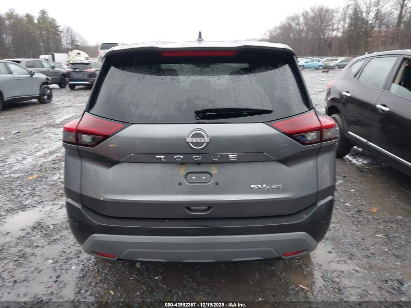 2023 Nissan Rogue Sv Intelligent Awd VIN: 5N1BT3BB2PC833836 Lot: 43982367