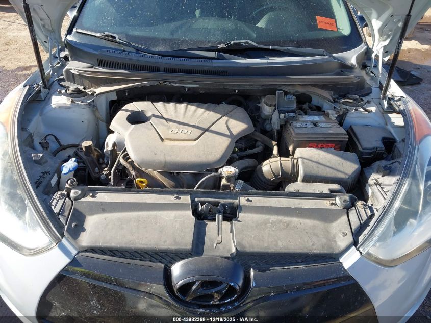 2015 Hyundai Veloster Re:flex VIN: KMHTC6AD9FU221411 Lot: 43982368