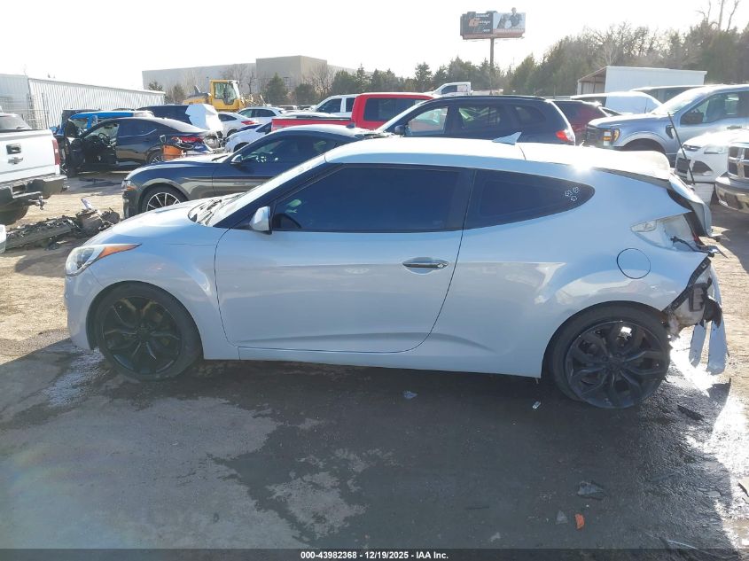 2015 Hyundai Veloster Re:flex VIN: KMHTC6AD9FU221411 Lot: 43982368