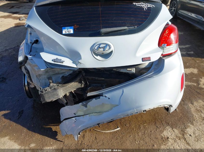 2015 Hyundai Veloster Re:flex VIN: KMHTC6AD9FU221411 Lot: 43982368