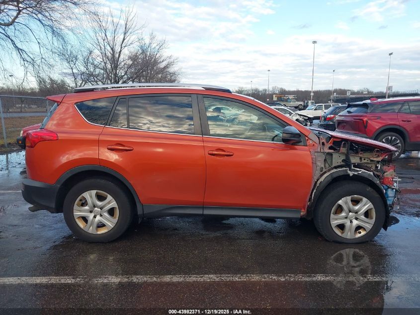 2015 Toyota Rav4 Le VIN: JTMBFREV5FD142782 Lot: 43982371