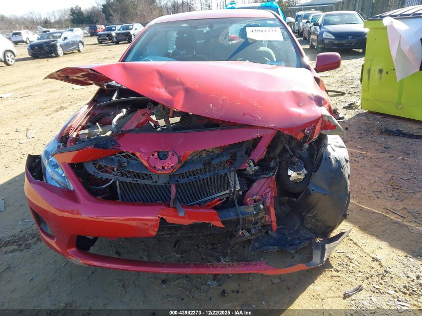 2013 Toyota Corolla L VIN: 2T1BU4EE3DC118337 Lot: 43982373