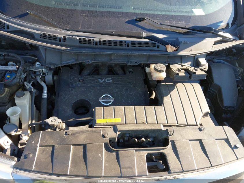 2012 Nissan Quest S VIN: JN8AE2KP3C9031842 Lot: 43982381